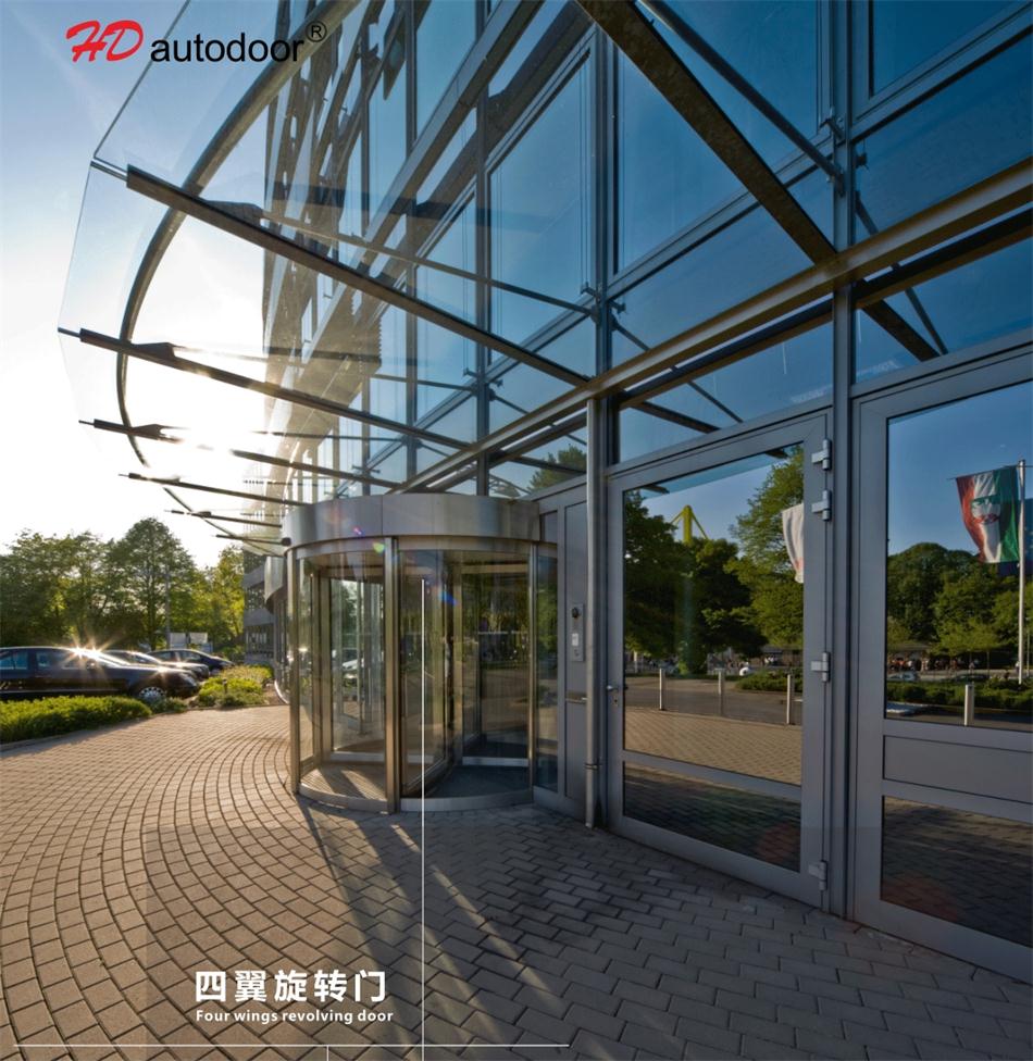 兩翼、三翼、四翼旋轉門：青島恒達自動門(圖5)